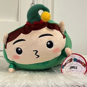 Moosh Moosh Plush Jingle The Christmas Elf 8" Softest Plushie #4339